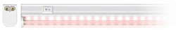 Светильник для раст.светодиод.лин, 870мм, свет-розовый,выкл. на корпULI-P17-14W/SPLE IP20 WHITE