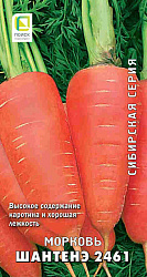 Морковь Шантенэ 2461 "ПОИСК" (сиб.серия) (ЦВ) 2гр.