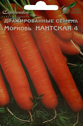 Морковь Нантская 4 драже "ДОМ СЕМЯН"