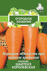 Морковь Шантенэ Королевская "ПОИСК" (А) (Огородное изобилие) 2гр