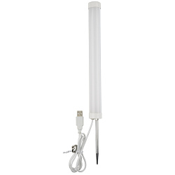 Светильник для раст.светодиод, высота 320мм, свет-розовый, на колышке ULT-P39-6W/SPLE IP40 WHITE